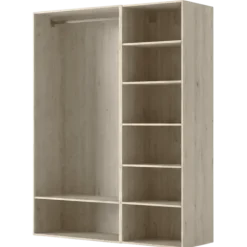 Dressing Casa 105 cm Chêne Hickory