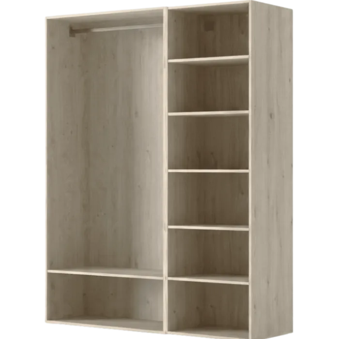 Dressing Casa 105 cm Chêne Hickory