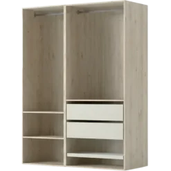 Dressing Casa 105 cm Chêne Hickory