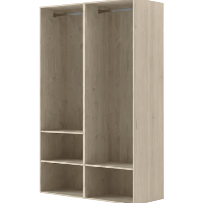Dressing Casa 120 cm Chêne Hickory
