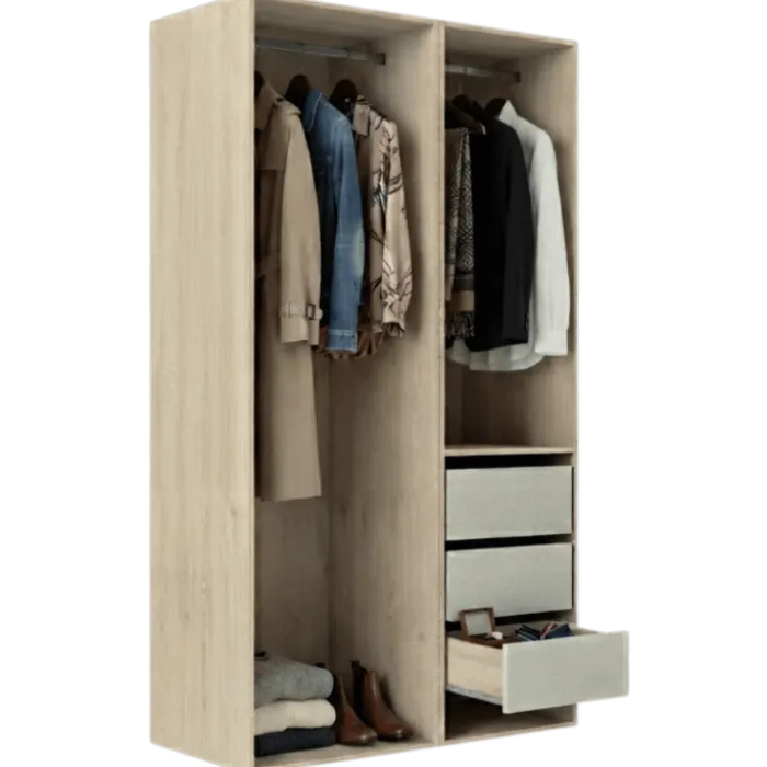 Dressing Casa 120 cm chêne hickory