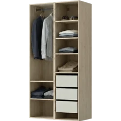 Dressing Casa 120 cm chêne hickory