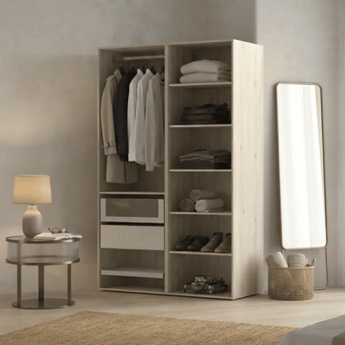 Dressing Casa 120 cm chêne hickory