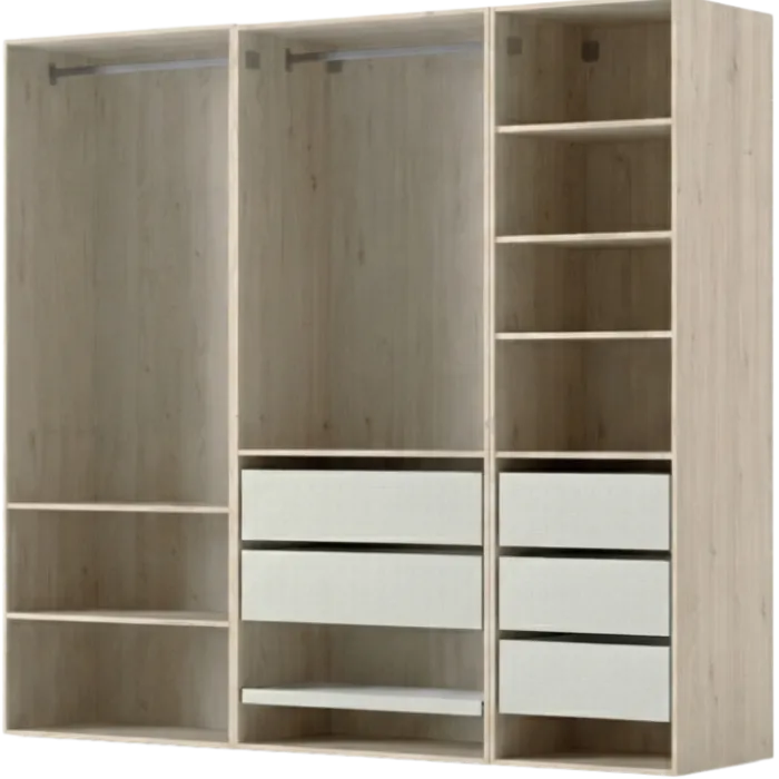 Dressing Casa 195 cm chêne hickory