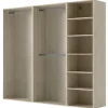 Dressing Casa 195 cm chêne hickory