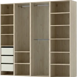 Dressing casa 210 cm chêne hickory