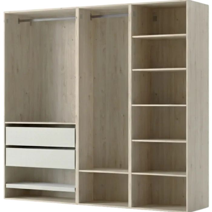 Dressing Casa 210 cm chêne hickory