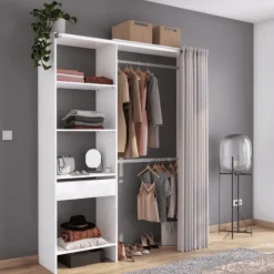 Dressing penderie Gala Blanc 603,673
