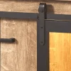 Dressoir Alcatraz orange/noir mat