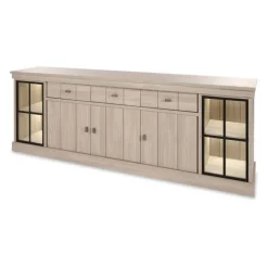 Dressoir Orange orme naturel