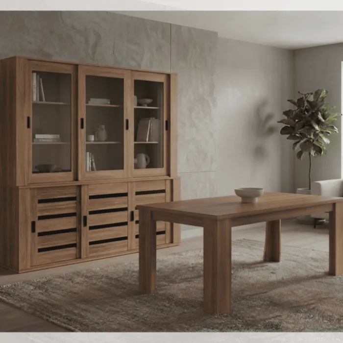Dressoir 3 portes coulissantes Oberon