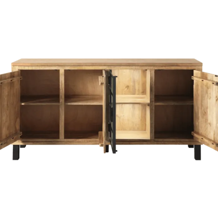 Dressoir 1 porte verre Kali