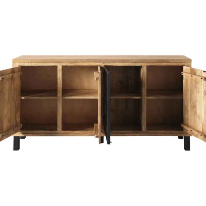 Dressoir 1 porte verre Kali