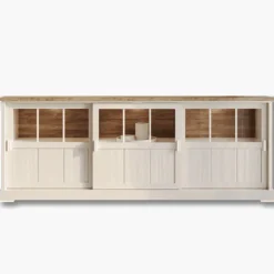 Dressoir vitrée Dr2 PAtio blanc