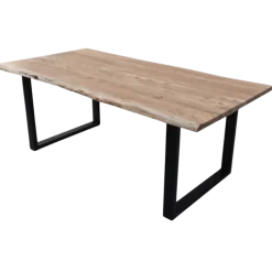 Eden table a manger 200 cm acacia live edge