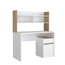 Ensemble Modultrick - Bureau 140 cm avec Surmeuble
