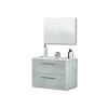 Ensemble salle de bain Aruba meuble + vasque + miroir