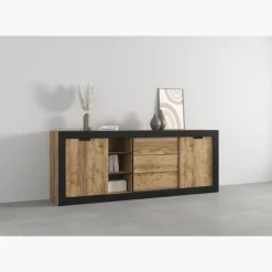 Ensemble salle à manger Dressoir + table TUDOR ( sans chaises )