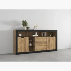 Ensemble salle à manger Dressoir + table TUDOR ( sans chaises )