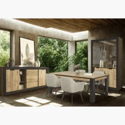 Ensemble salle à manger Dressoir + table TUDOR ( sans chaises )