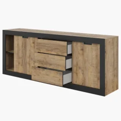 Ensemble salle à manger Dressoir + table TUDOR ( sans chaises )