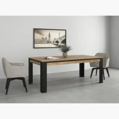 Ensemble salle à manger Dressoir + table TUDOR ( sans chaises )