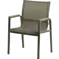 Ensemble table + 6 chaises Rouen Kaki