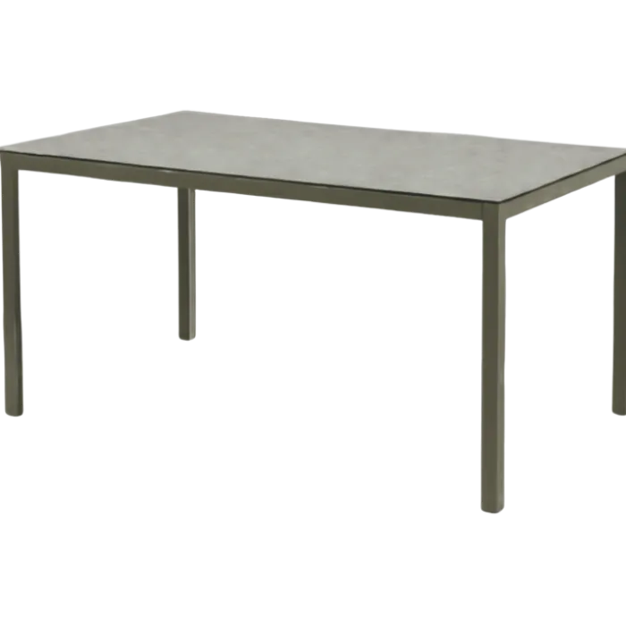 Ensemble table + 6 chaises Rouen Kaki