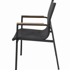 Ensemble table + 6 chaises Rouen gris