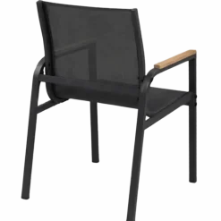 Ensemble table + 6 chaises Rouen gris