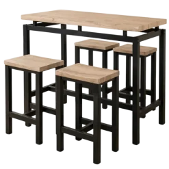 Ensemble table + tabouret Jorel
