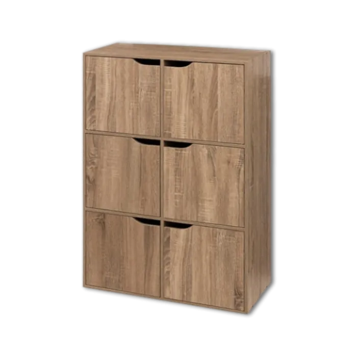Etagère 6 cases - Naturel 181273