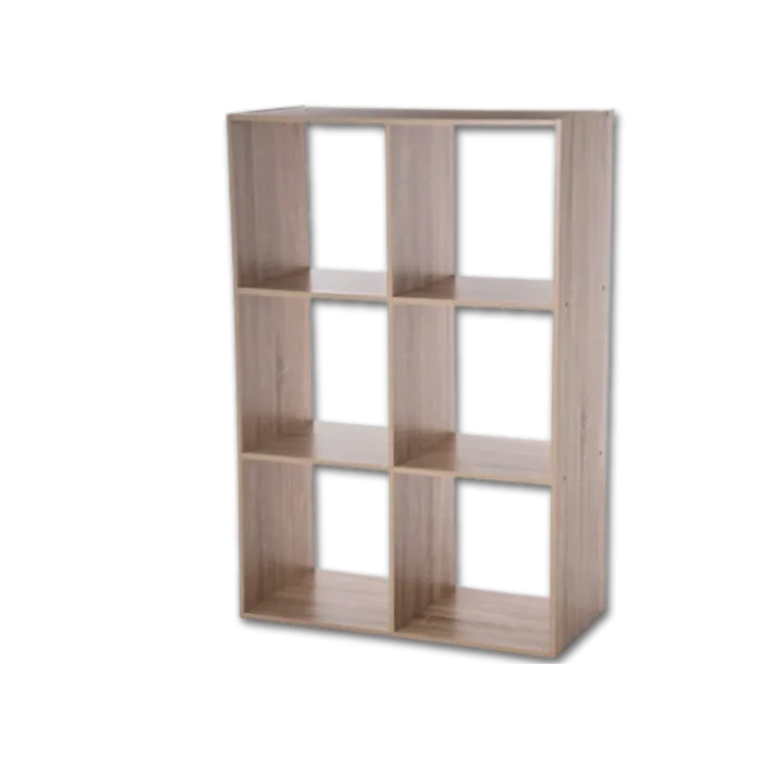 Etagère 6 cases naturel 139909