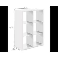 Etagère max 6 blanc
