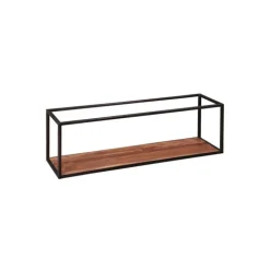 Etagère métal et acacia 2424/15