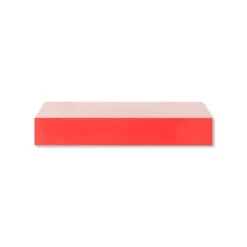 Etagère Shevly rouge laqué 23cm