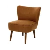 Fauteuil Aera Tissu ambre