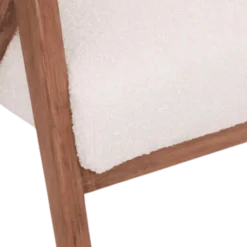 Fauteuil Amza blanc