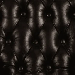 Fauteuil bergere chesterfield 216 Cuir antique brown