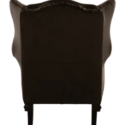 Fauteuil bergere chesterfield 216 Cuir antique brown