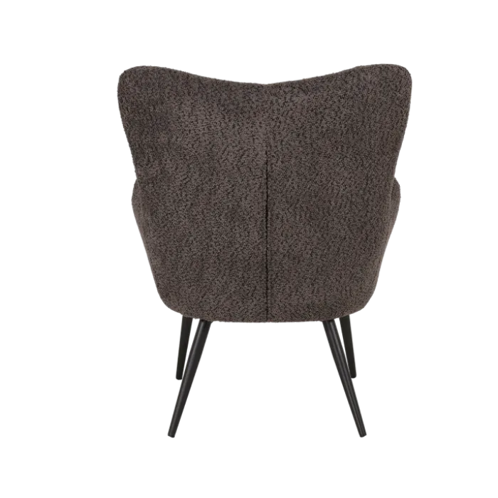 Fauteuil Biblo gris foncé
