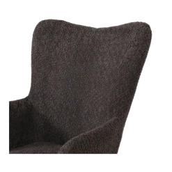 Fauteuil Biblo gris foncé