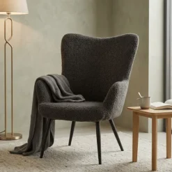 Fauteuil Biblo gris foncé