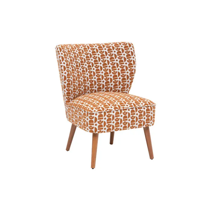 Fauteuil Chiara chenille ambre
