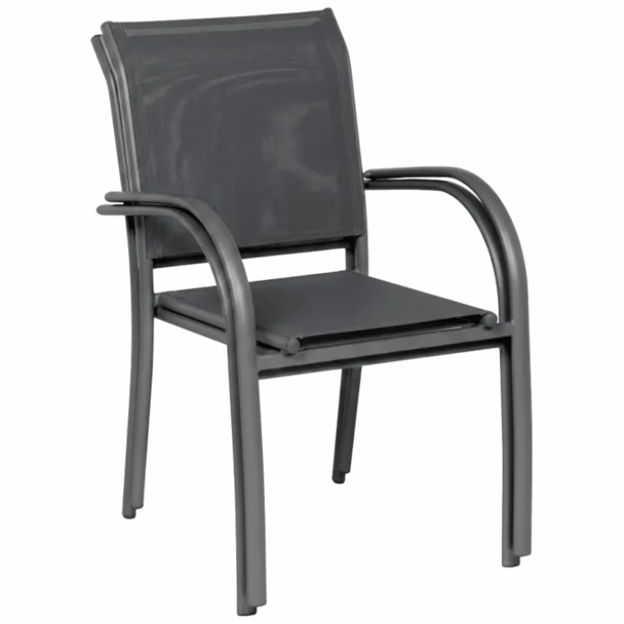 Fauteuil de jardin Kochi gris
