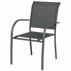 Fauteuil de jardin Kochi gris