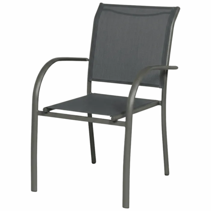 Fauteuil de jardin Kochi gris