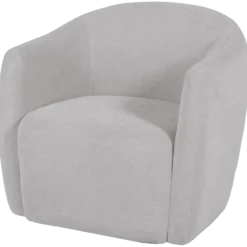 Fauteuil Pivotant Nigel Beige