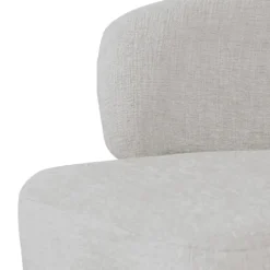 Fauteuil Pivotant Timo Chenille beige