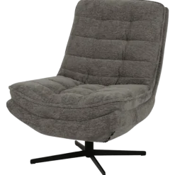 Fauteuil Pivotant Yvone gris foncé